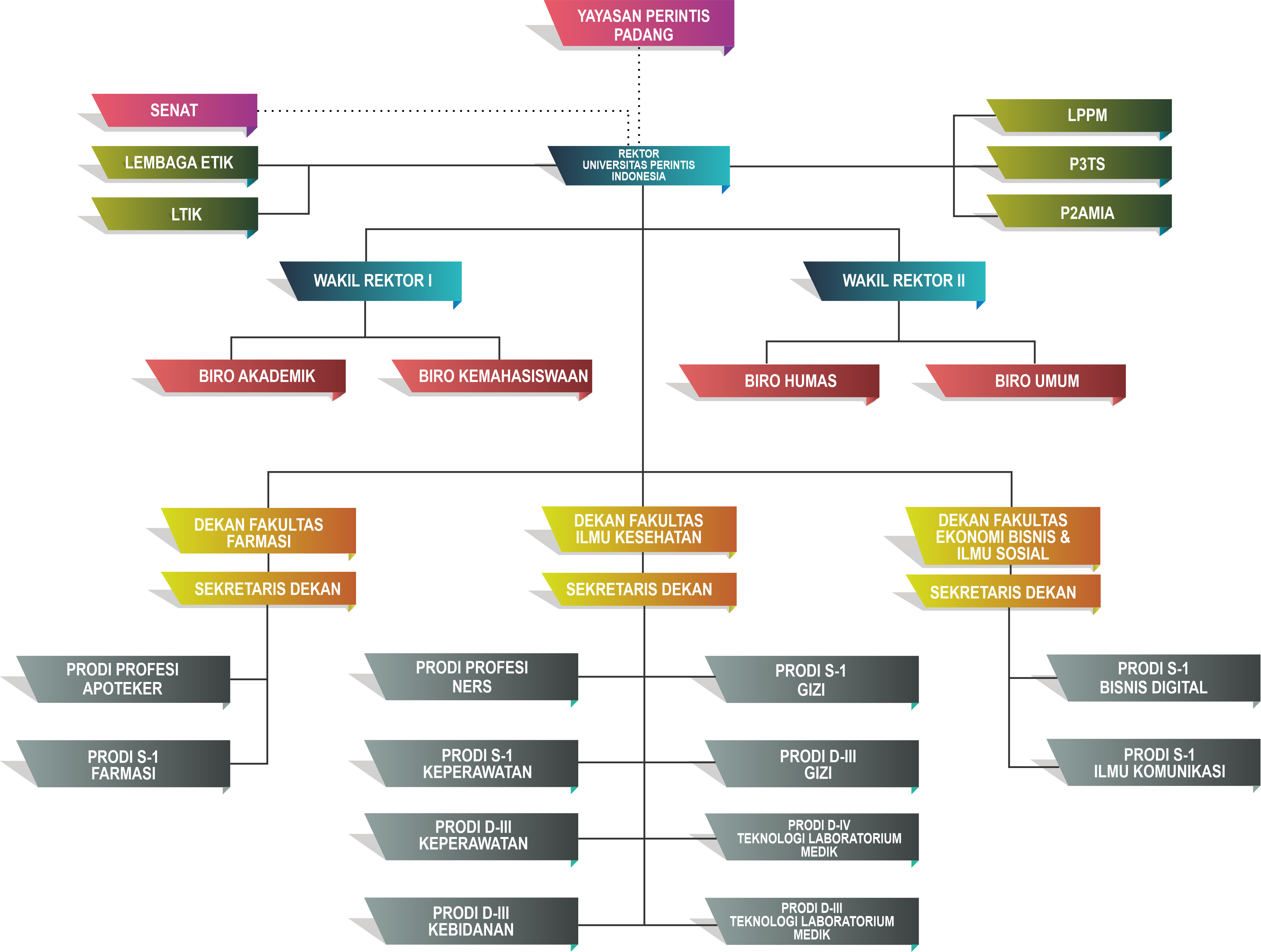 struktur organisasi upertis